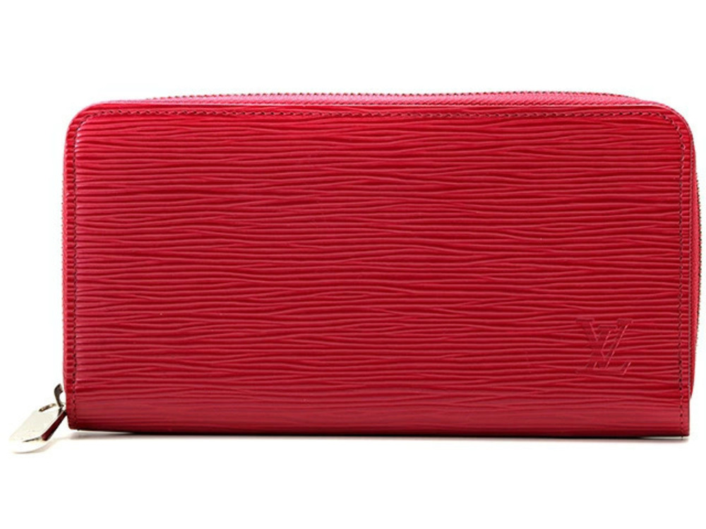 LOUIS VUITTON Wallet Accessories Long Zippy Epi Fuschia Pink